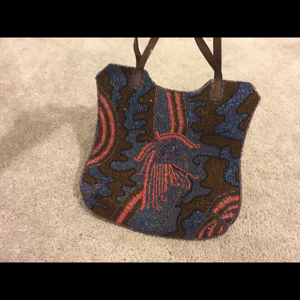 Vintage Beaded Bag